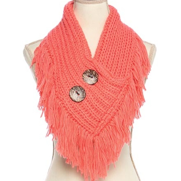 Accessories - Acrylic Knitted Infinity Scarf